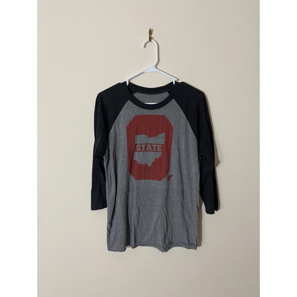 Ohio state 3/4 sleeve baseball T